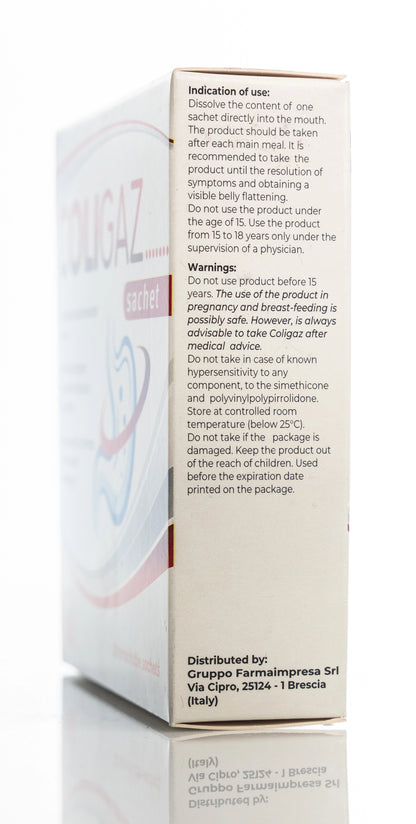 Coligaz Oral Sachets 20 Pieces