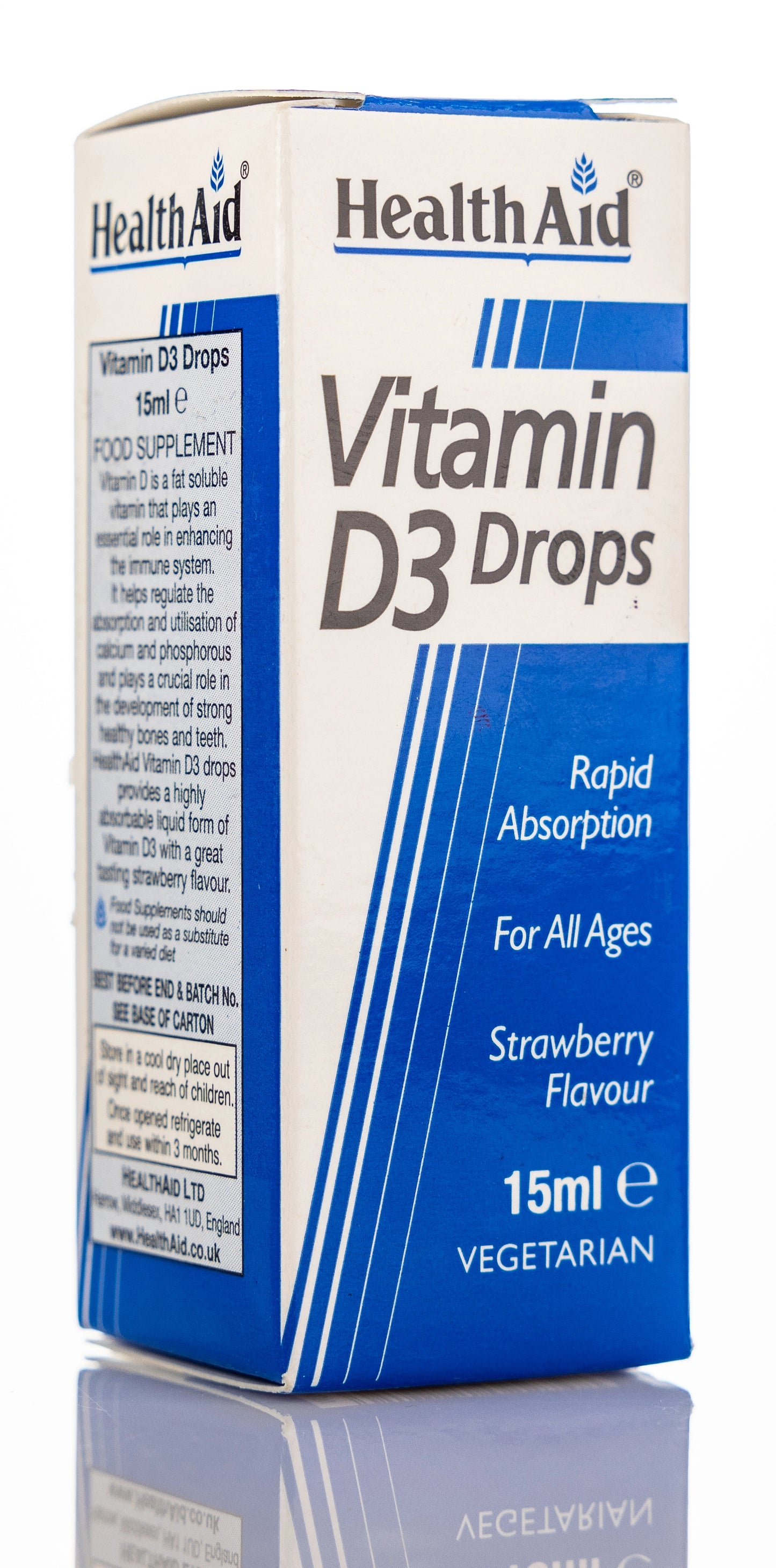 Health AidVitamin D3 1000IU Drops 15ml