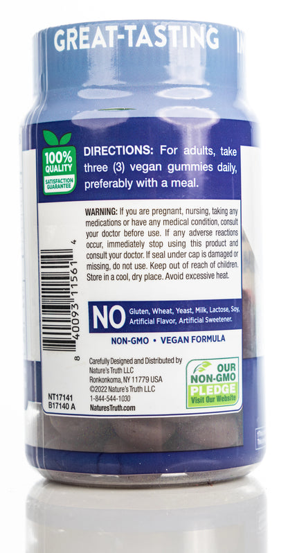 Nature’s Truth Zinc 50mg Gummies 60 gummies