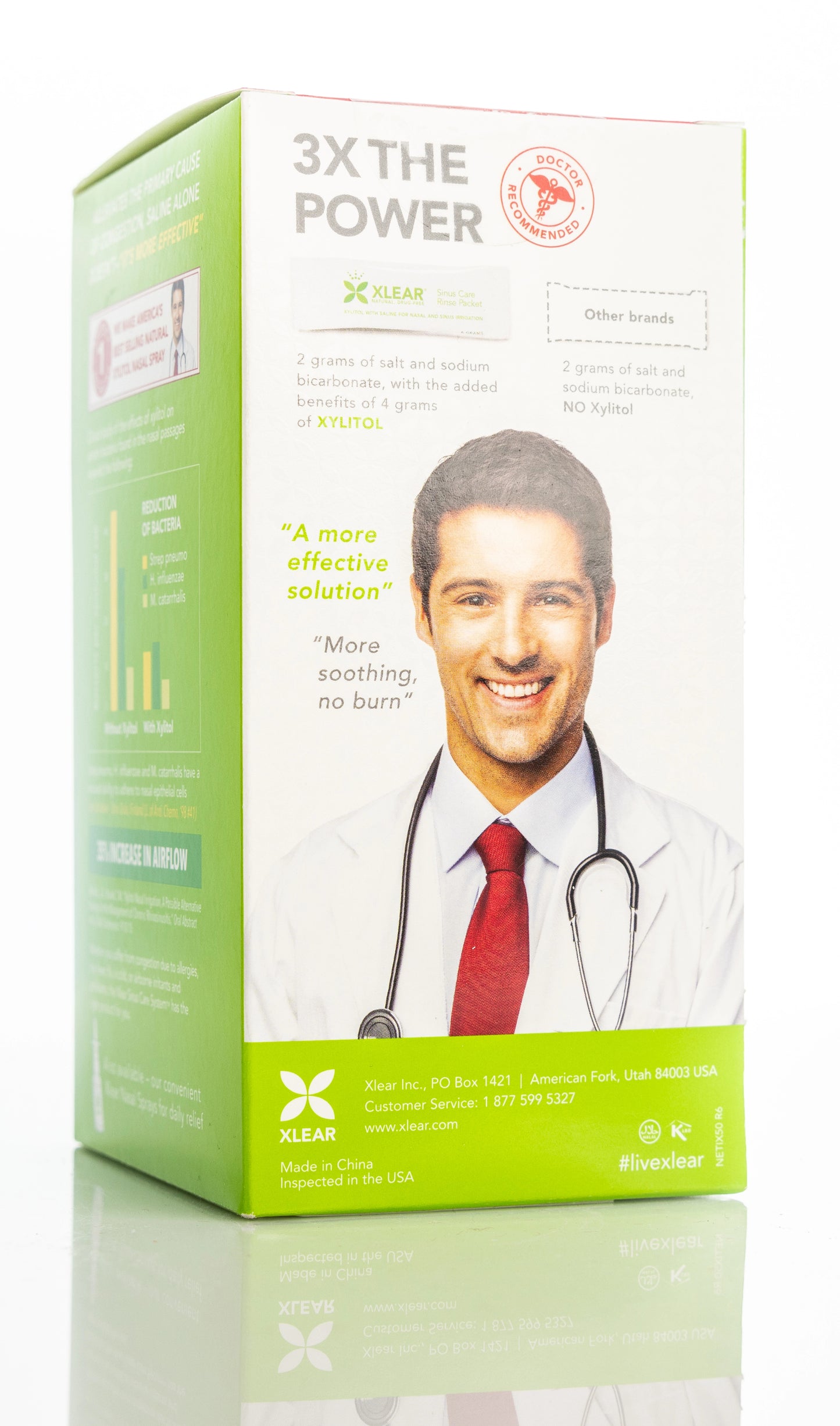 Xlear Sinus 6Gm x 50 sachets Rinse Packets