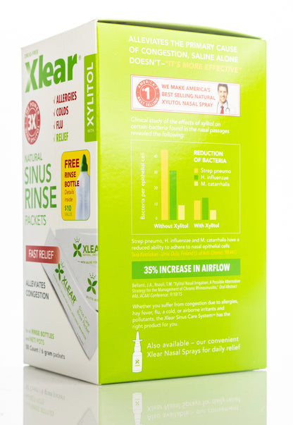 Xlear Sinus 6Gm x 50 sachets Rinse Packets