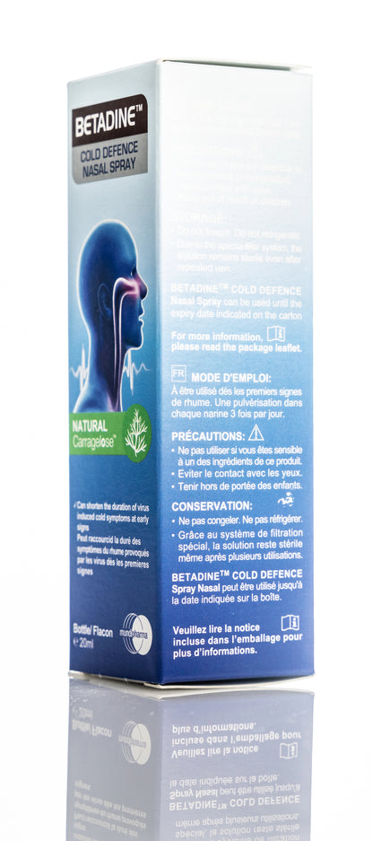 Betadine Cold Defense Adult Spary 20Ml