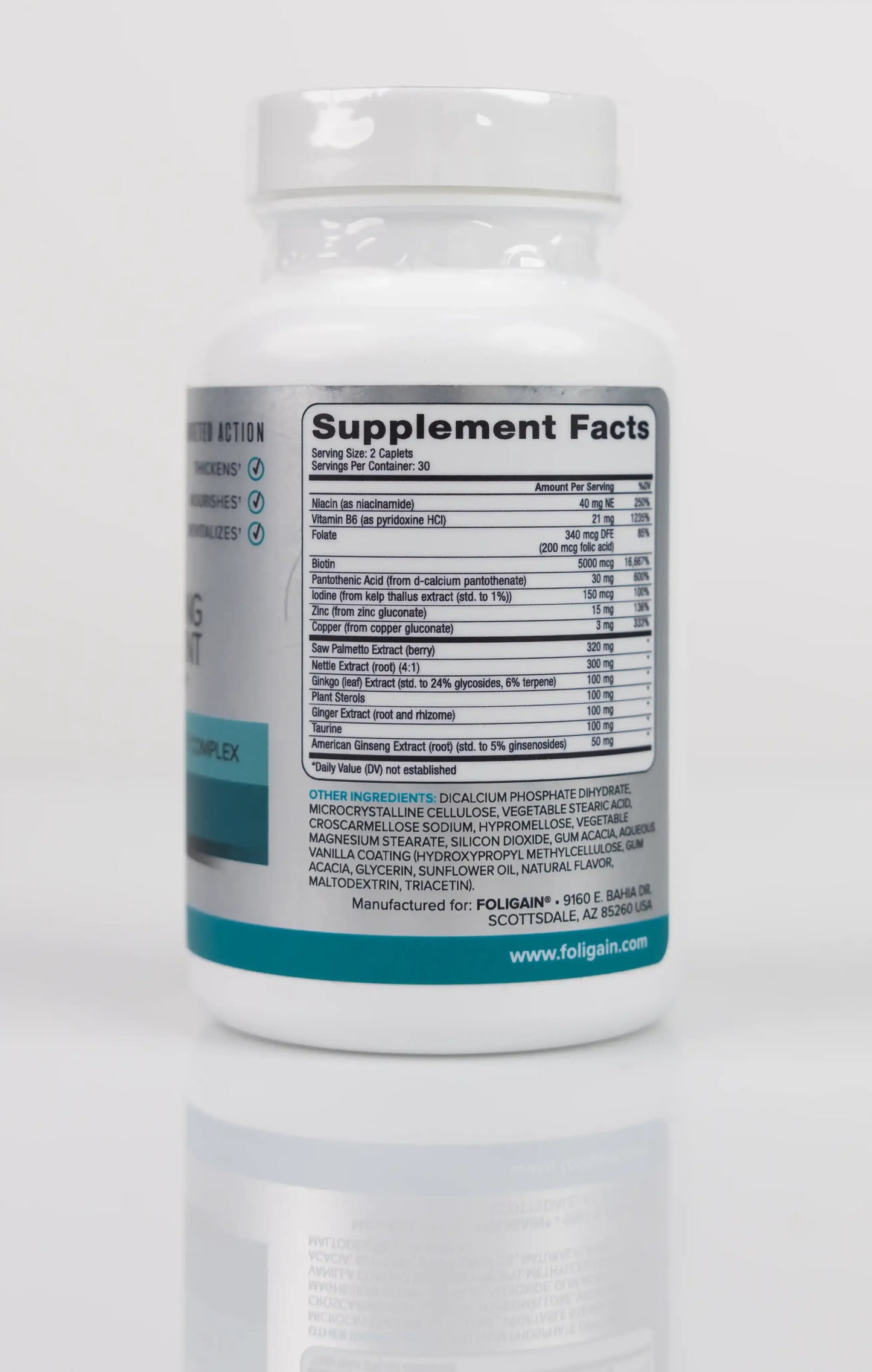Foligain Stimulating For Thinning Hair 60 Caplet