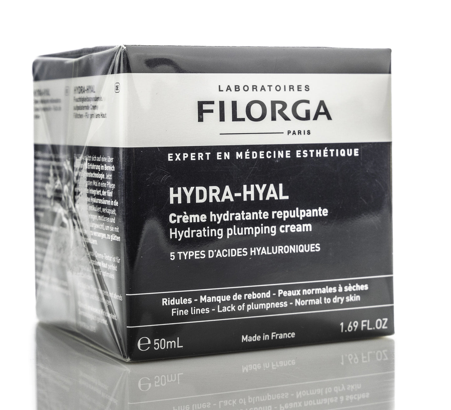 Filorga Hydra Hyal Cream Hydrating Plumping Cream Normal to Dry Skin 50 Ml
