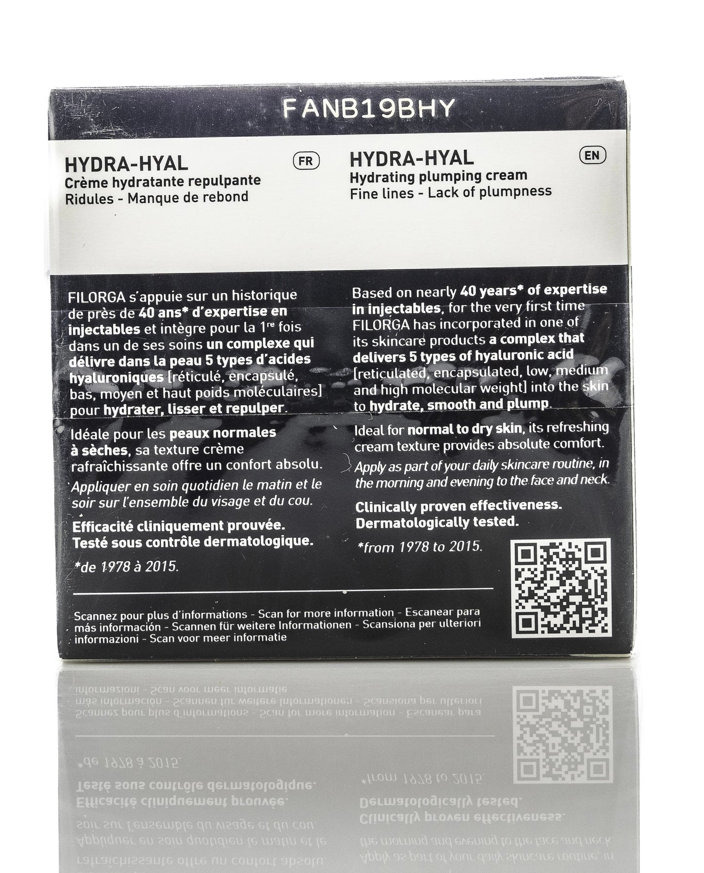 Filorga Hydra Hyal Cream Hydrating Plumping Cream Normal to Dry Skin 50 Ml
