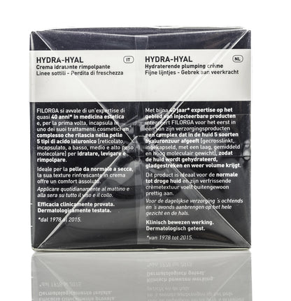 Filorga Hydra Hyal Cream Hydrating Plumping Cream Normal to Dry Skin 50 Ml