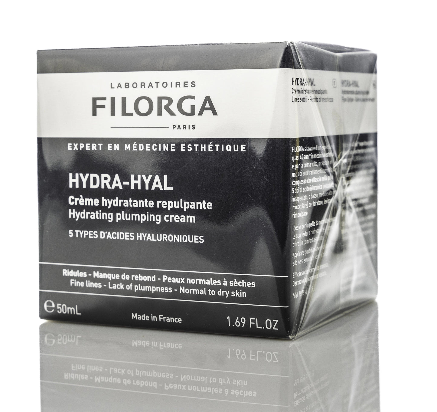 Filorga Hydra Hyal Cream Hydrating Plumping Cream Normal to Dry Skin 50 Ml