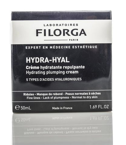 Filorga Hydra Hyal Cream Hydrating Plumping Cream Normal to Dry Skin 50 Ml