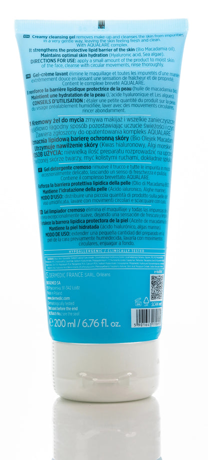 Dermedic Hydrain3 Hialuro Creamy Cleansing Gel 200 ml