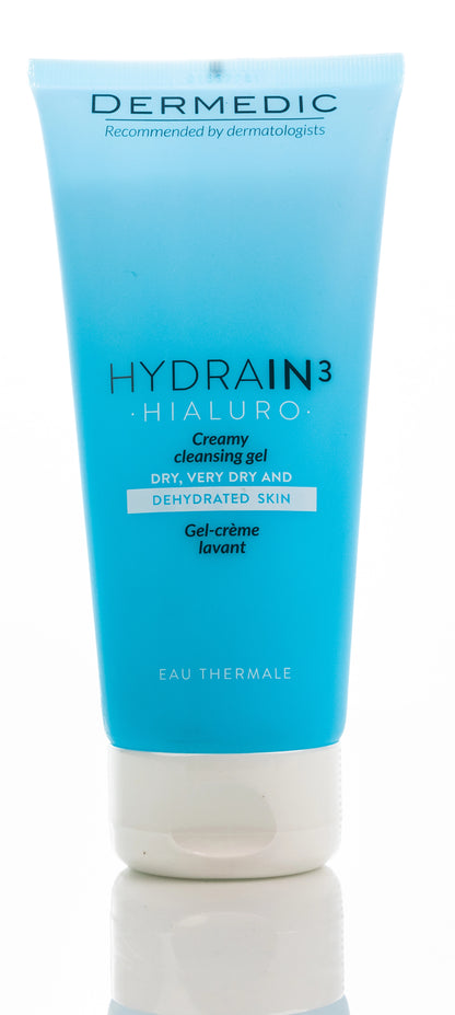 Dermedic Hydrain3 Hialuro Creamy Cleansing Gel 200 ml