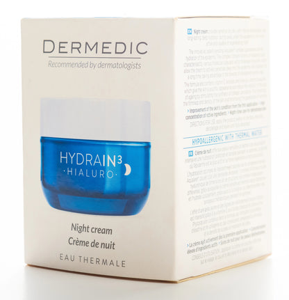 Dermedic Hydrain3 Hialuro Night Cream 50 ml