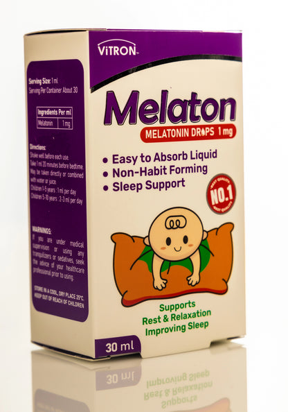 Vitron Melaton Melatonin 1mg Drops 30ml