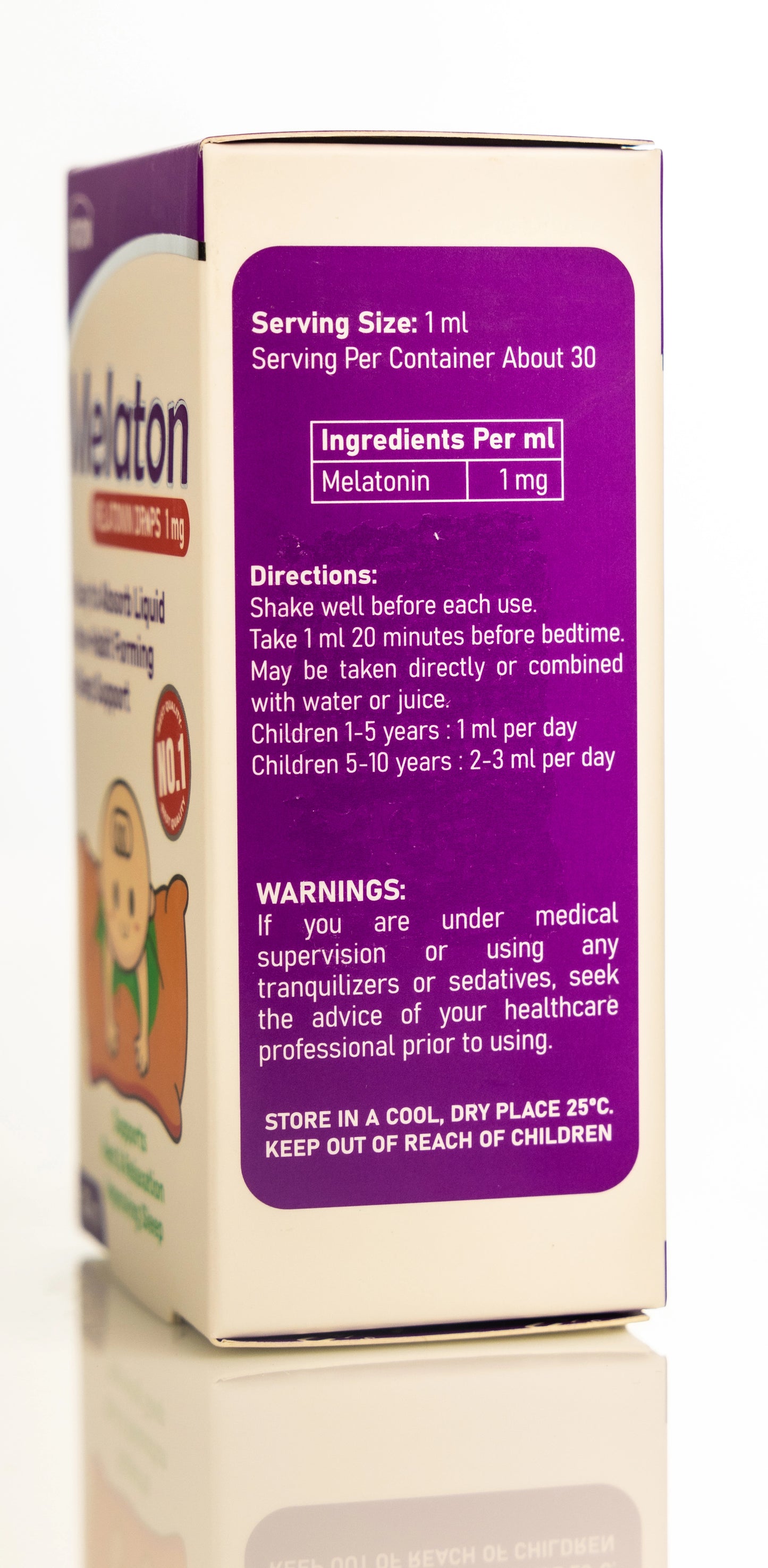Vitron Melaton Melatonin 1mg Drops 30ml