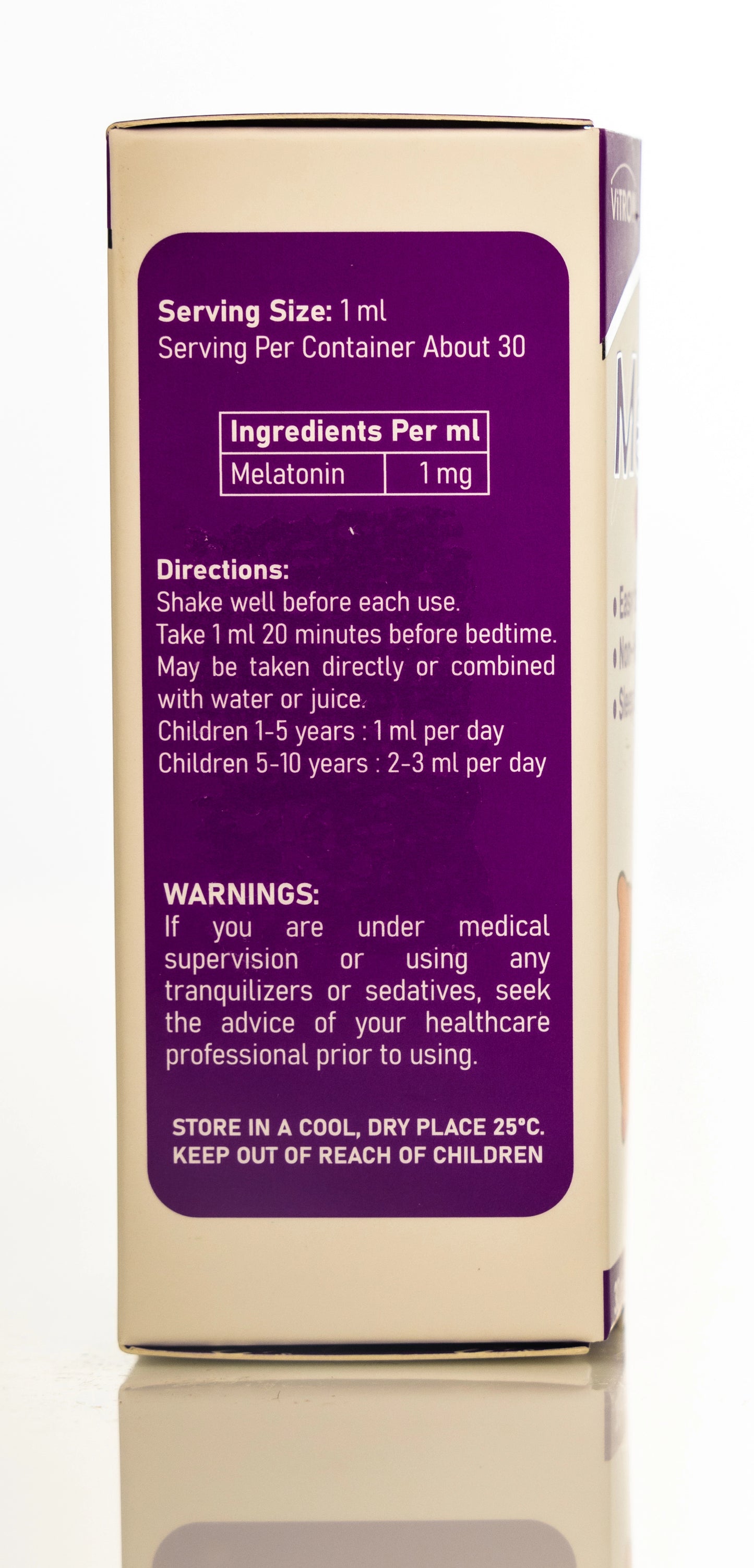 Vitron Melaton Melatonin 1mg Drops 30ml
