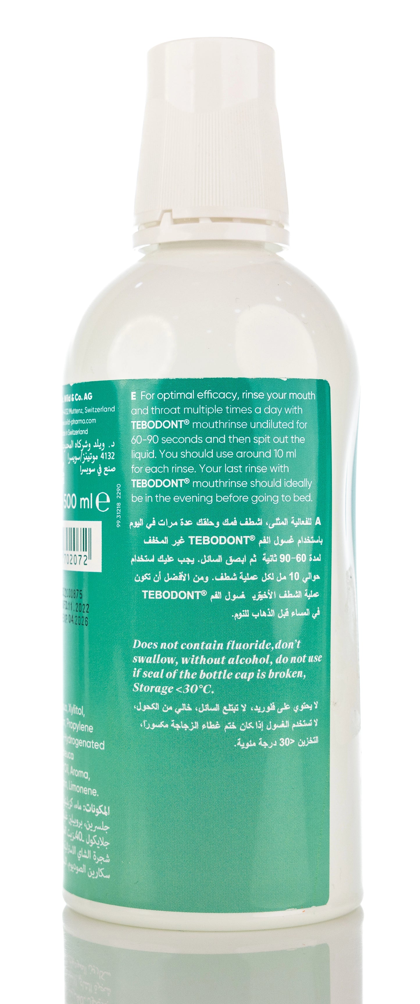 Wild Tebodont Mouthwash 500 ml