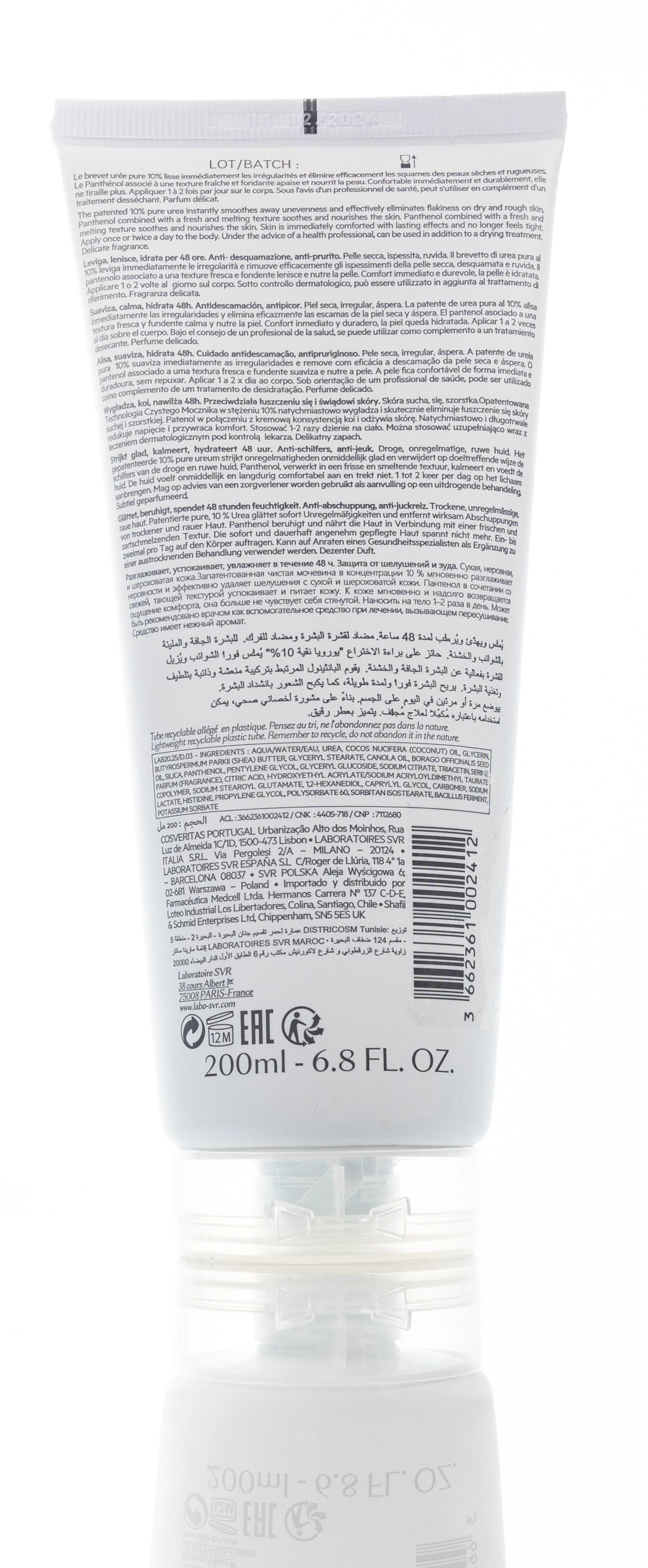 SVR Xerial 10 Lait 200ml