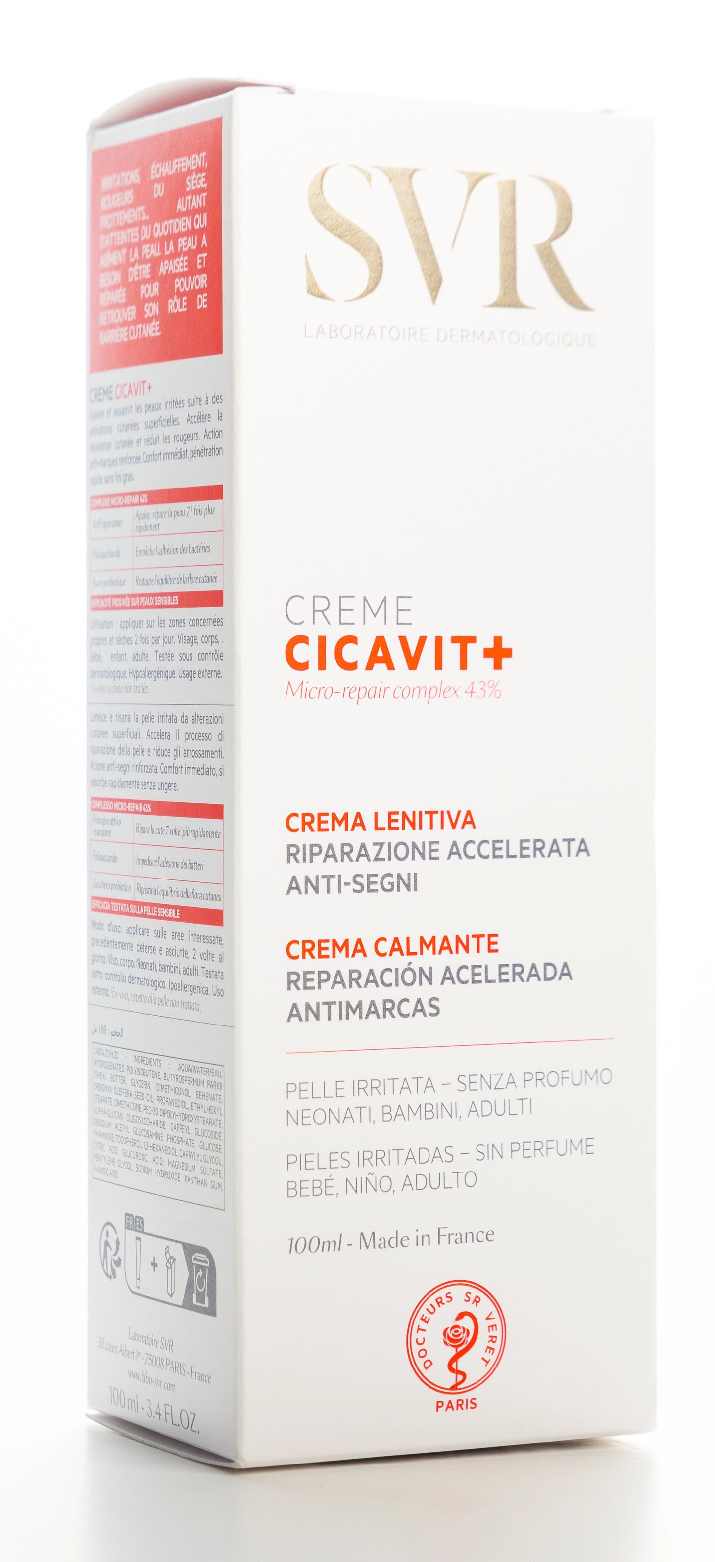 SVR Cicavit+ Crème 100 ml