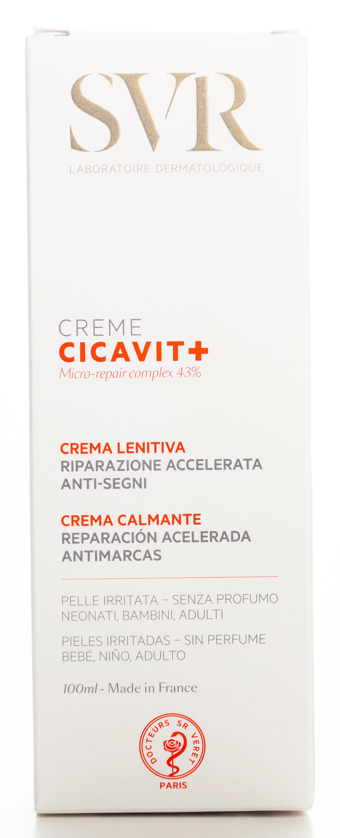 SVR Cicavit+ Crème 100 ml