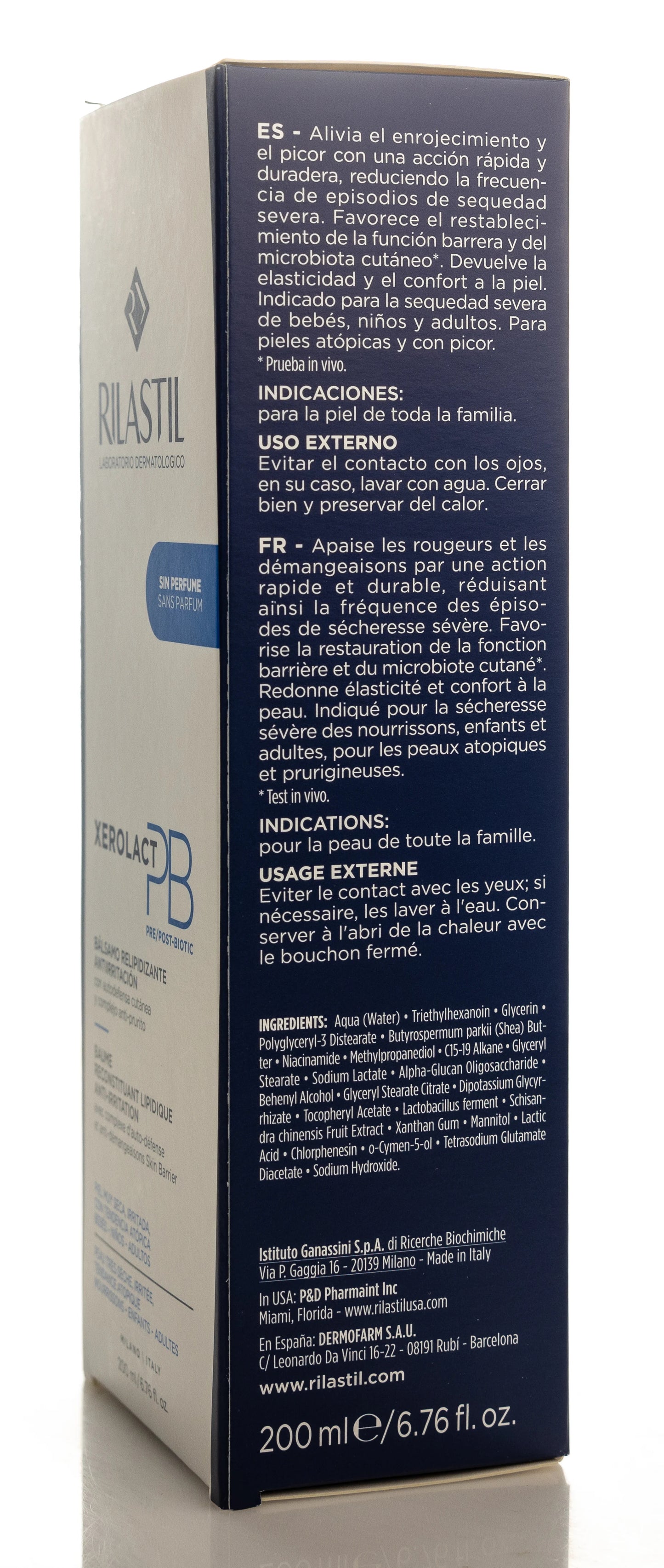 Rilastil Xerolact Clean Oil 50 Ml+Balm 200 Ml Offer