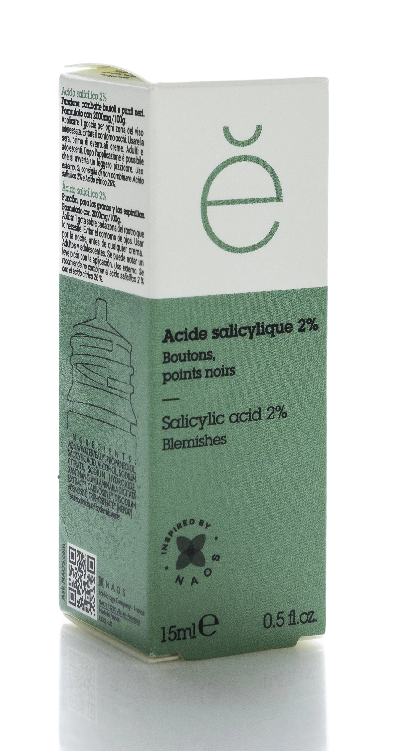 Etat Pur Pure Active Salicylic Acid BHA 2% Pimples, Blackheads Serum 15 Ml