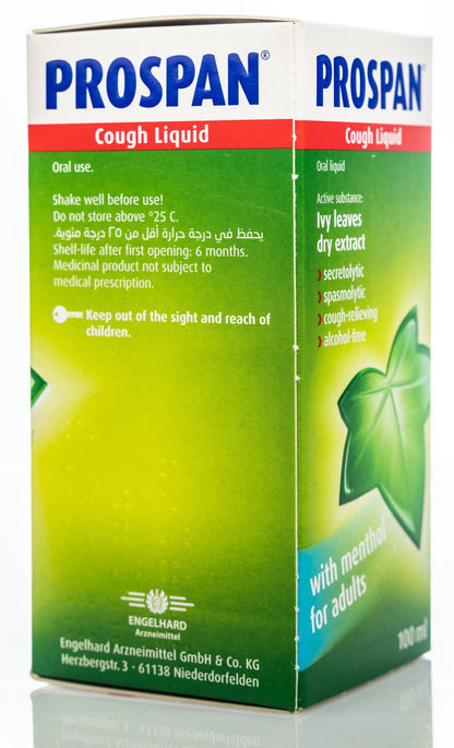 Prospan Menthol Cough Syrup 100Ml