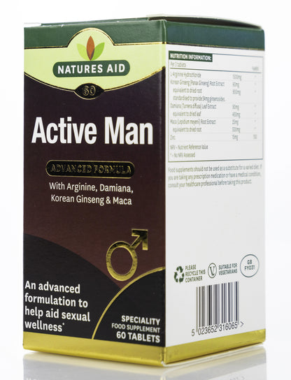 Natures Aid Active Man 60 Tablet