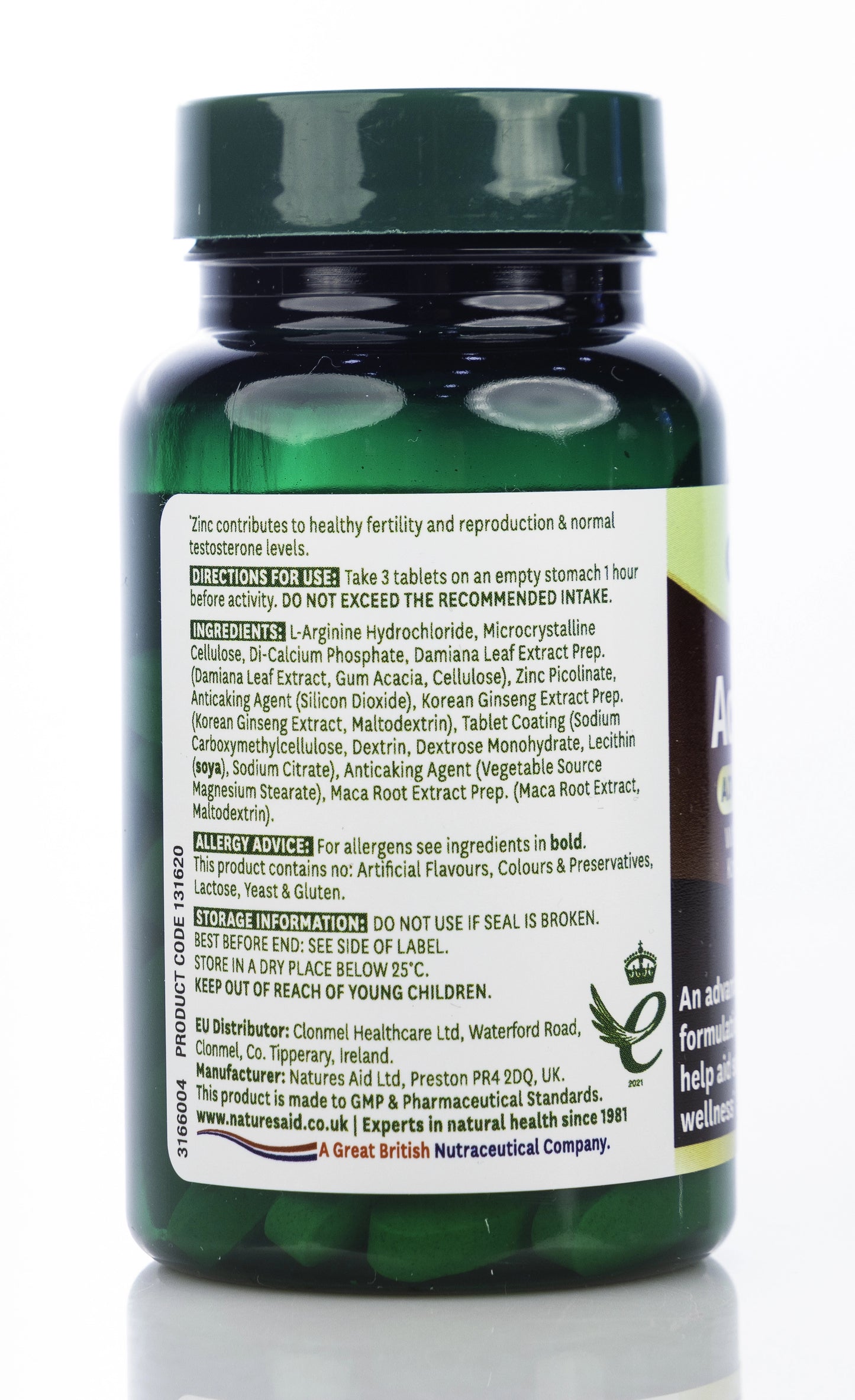 Natures Aid Active Man 60 Tablet