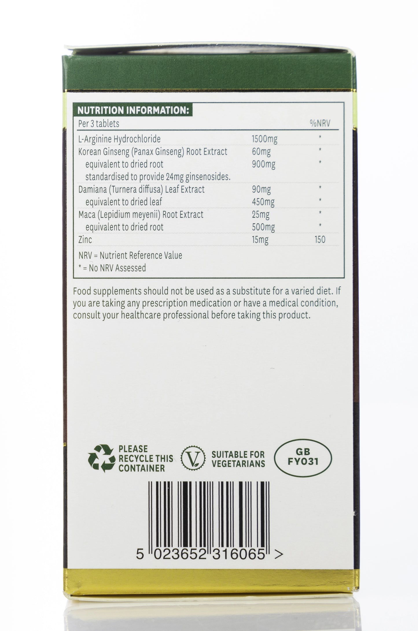 Natures Aid Active Man 60 Tablet