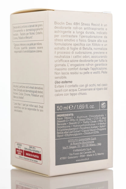 Bioclin DEO 48H Stress Resist Roll-On 50 Ml