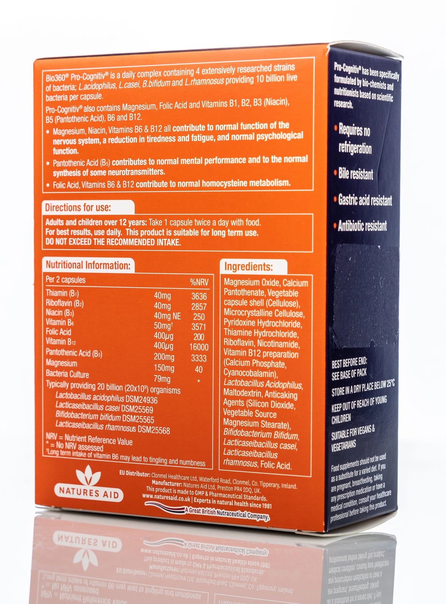 Bio 360 Pro-Cognitiv 10Billion  60 Capsules