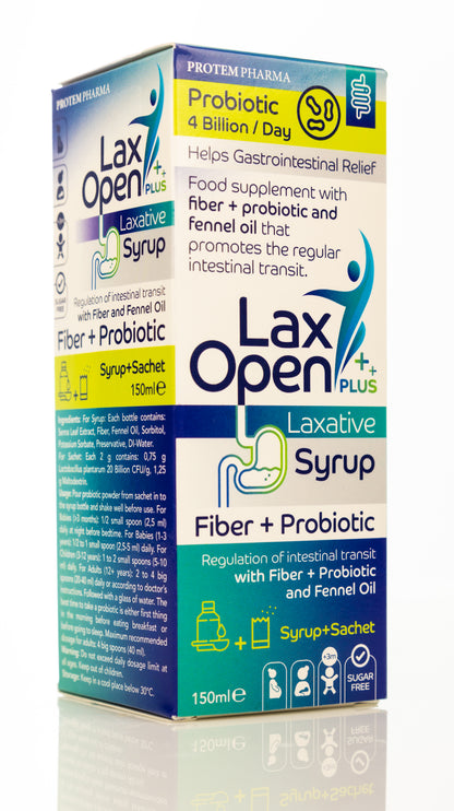 Lax Open Plus Syrup 150Ml