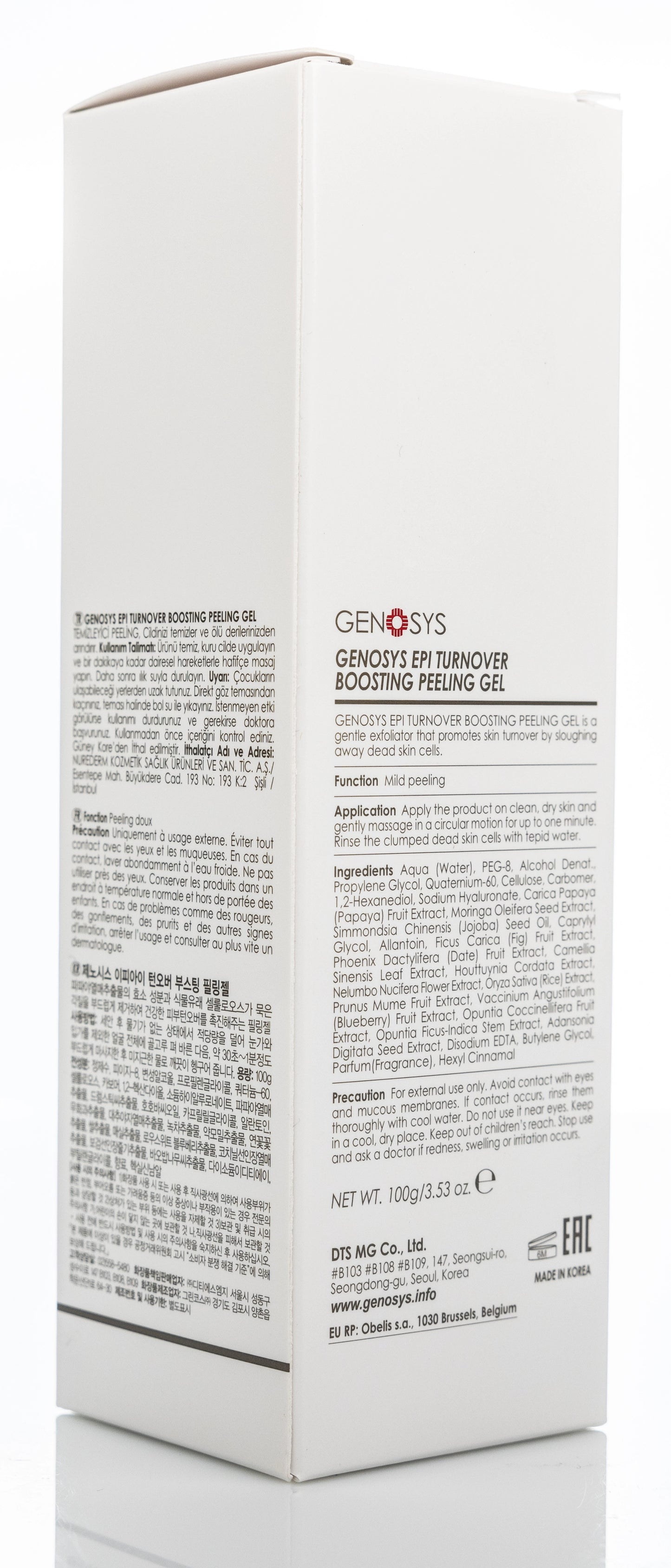 Genosys Epi Turnover Boost Peeling Gel 100 Ml