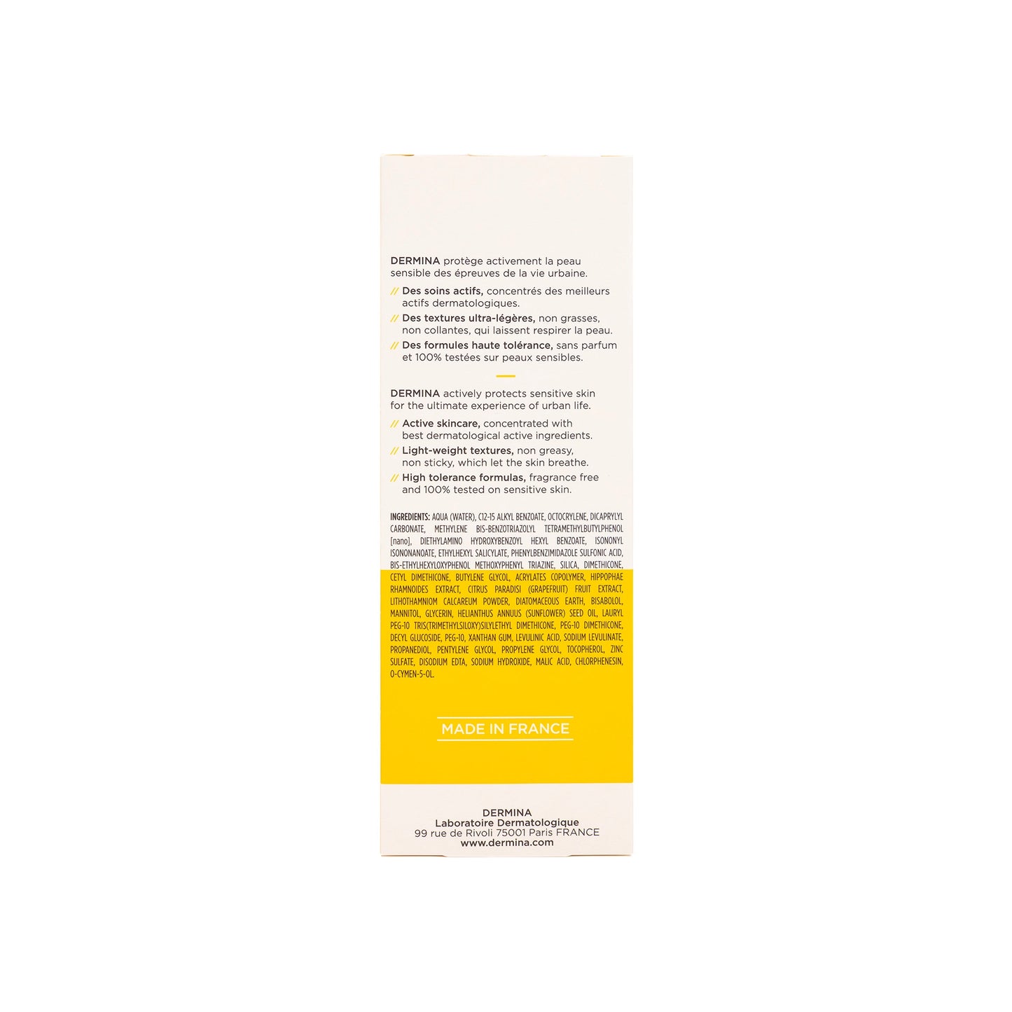 Dermina Sunlina SPF 50+ Ultra Light Sun Fluid 50 Ml