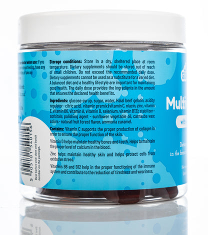 Med+ Gummies multivitamin with Vitamin D 300g 60 Gummmies