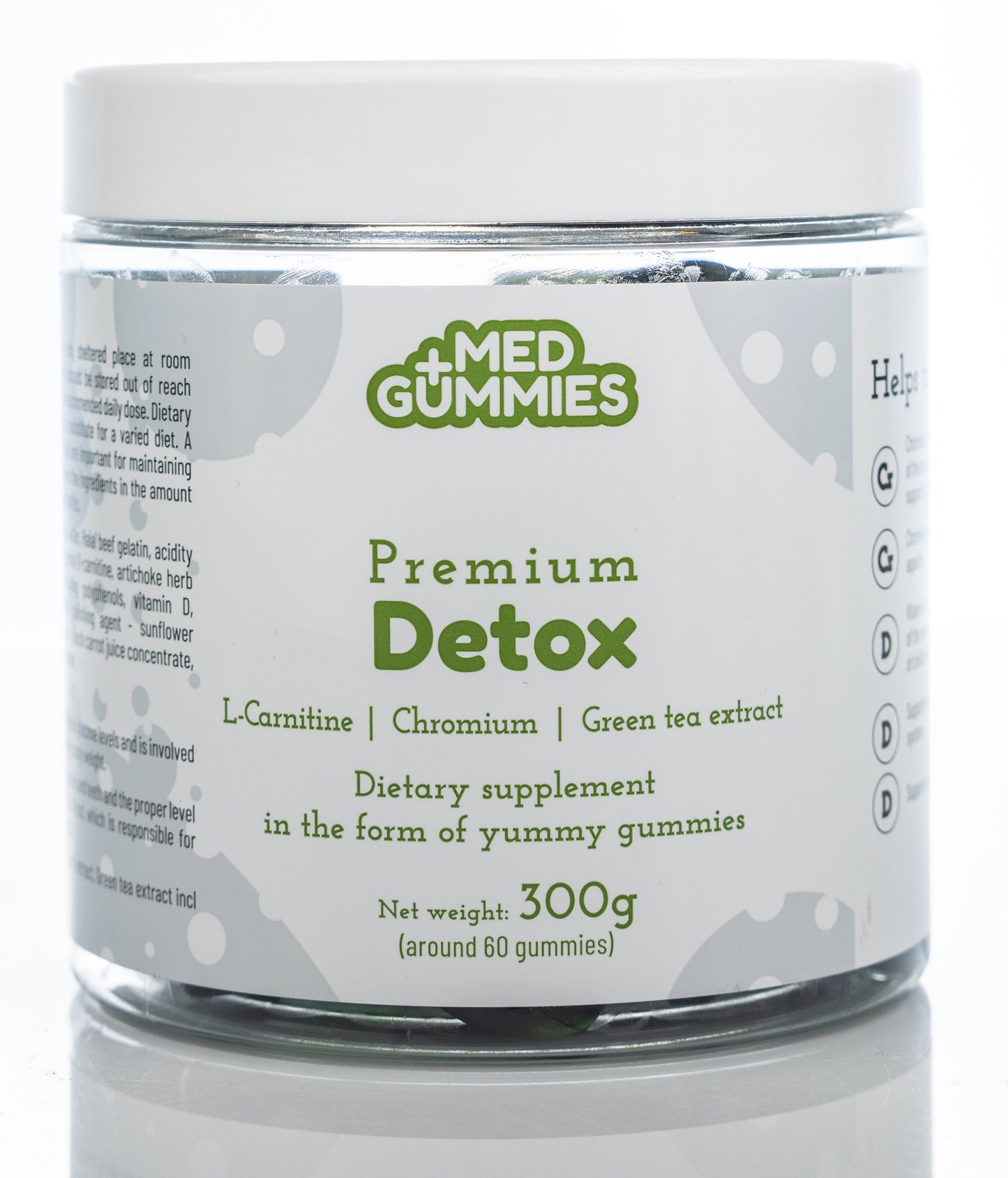 Med+ Gummies Premium Detox 60 Gummies