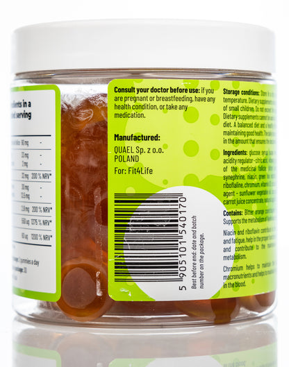 Med+ Gummies B Light 300g 60 Gummmies
