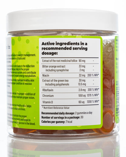 Med+ Gummies B Light 300g 60 Gummmies