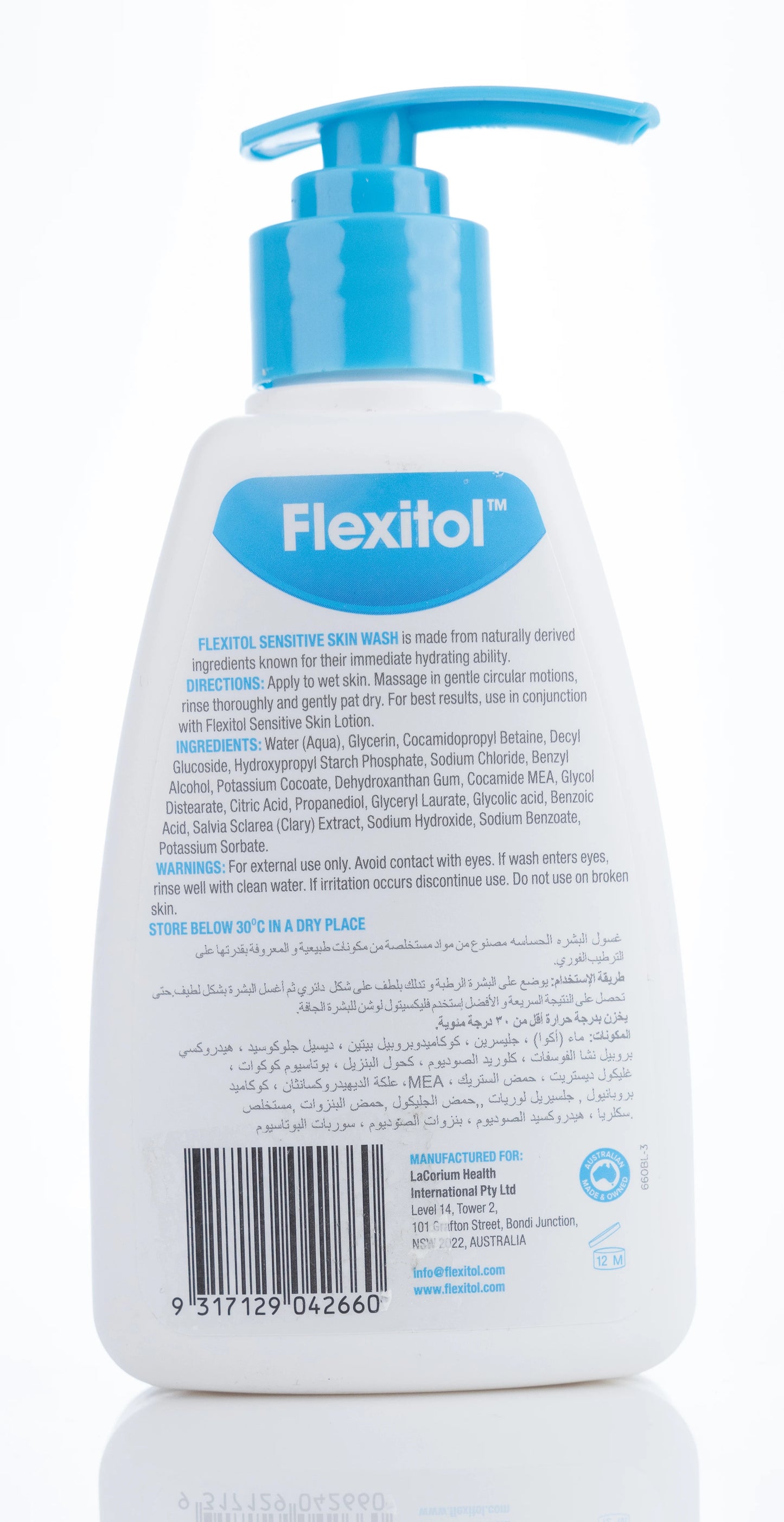 Flexitol Sensitive Skin Wash 250 Ml