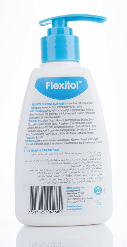 Flexitol Sensitive Skin Wash 250 Ml