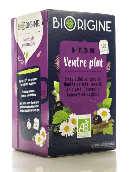 Biorigine Ventre Plat Tea 20 Sachets