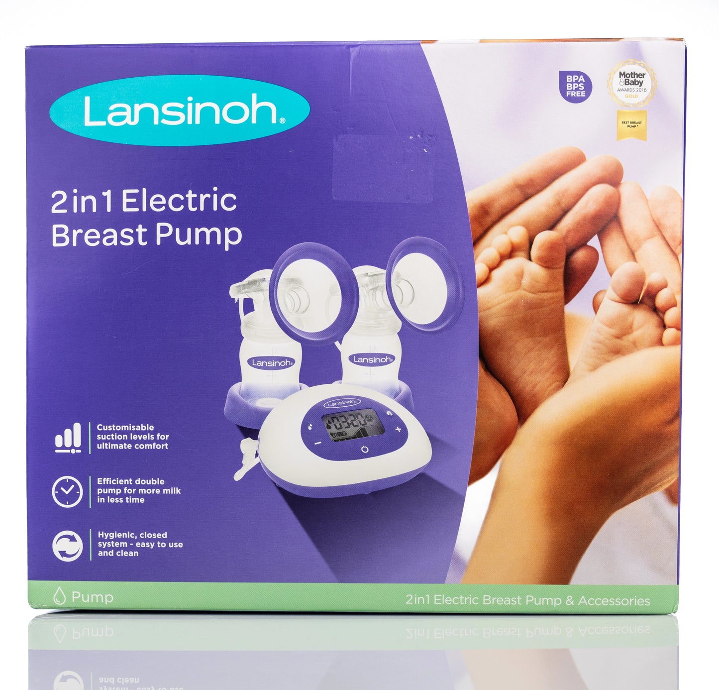 Lansinoh 2-in-1 Double Electric Breast Pump