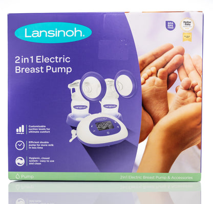Lansinoh 2-in-1 Double Electric Breast Pump