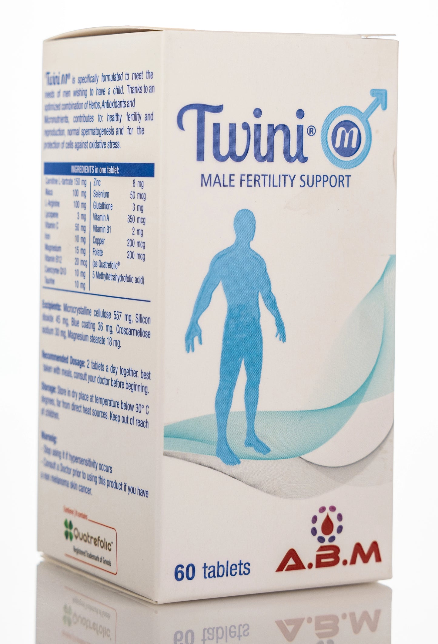 Twini M Male Fertility Support 60 Tablets