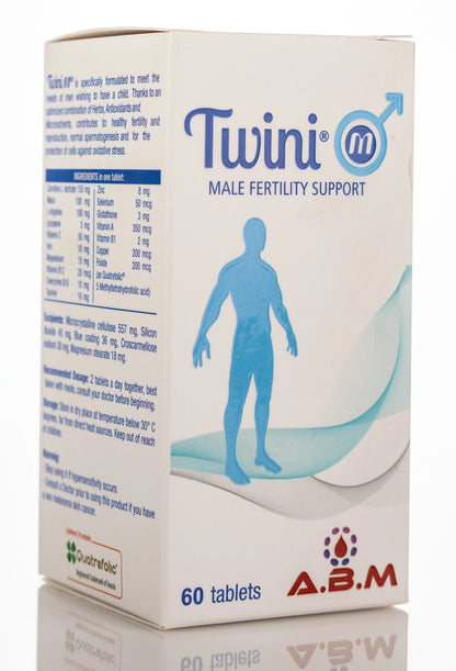 Twini M Male Fertility Support 60 Tablets