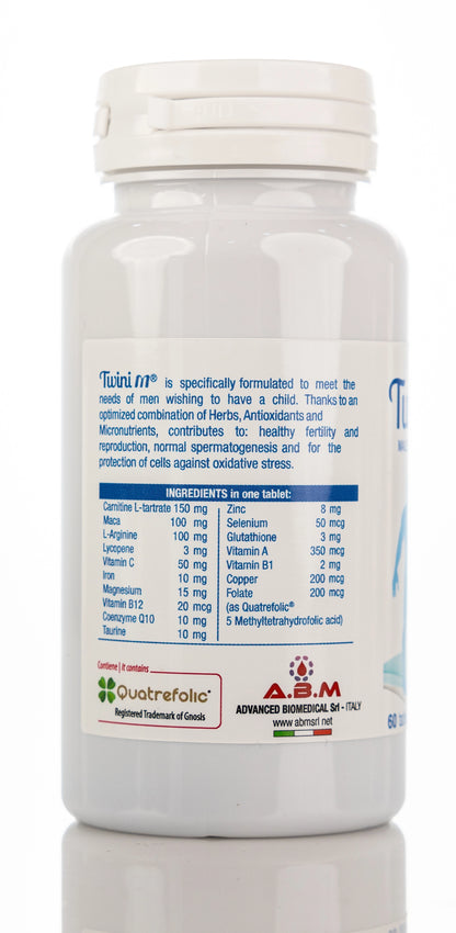 Twini M Male Fertility Support 60 Tablets