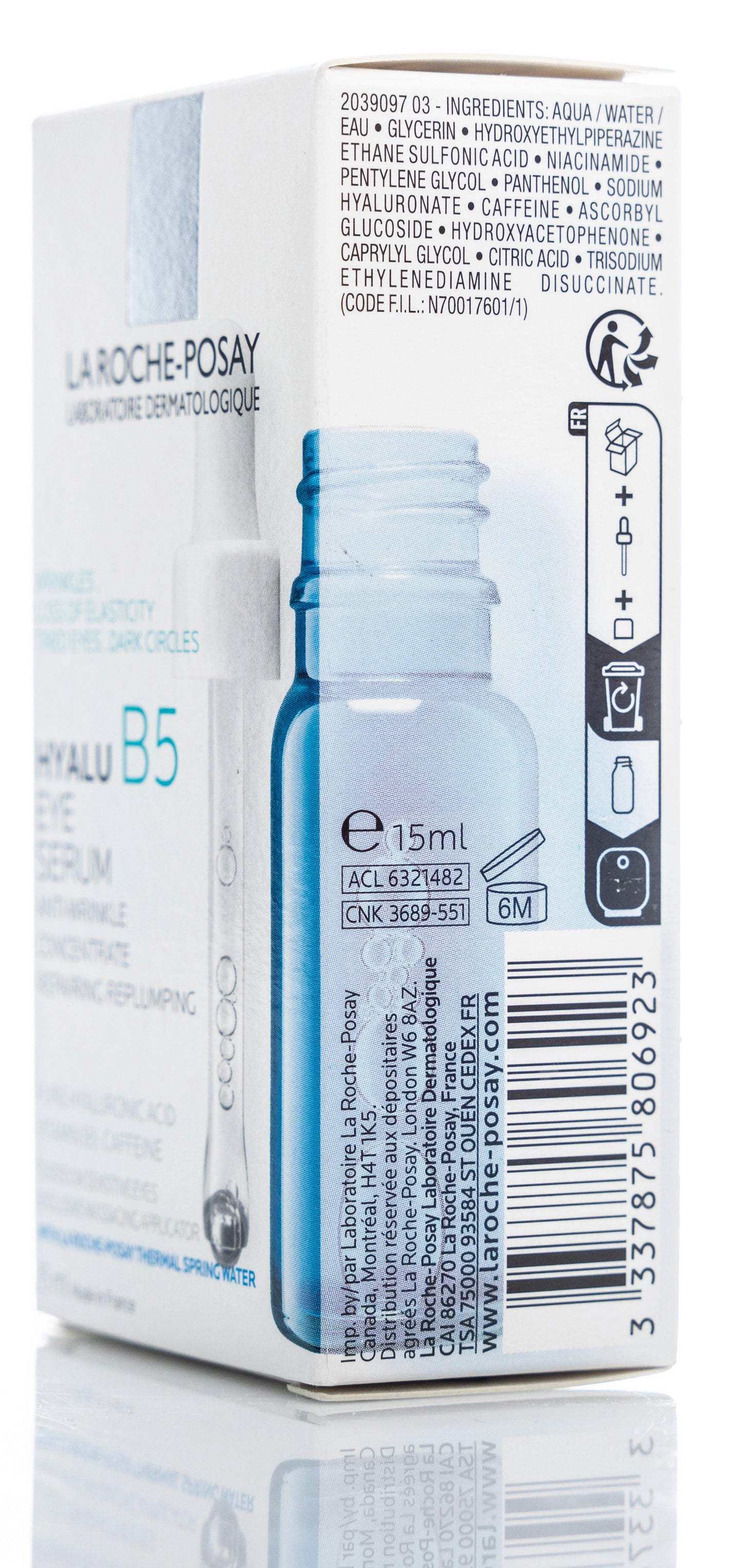 La Roche-Posay  Hyaluronic Acid B5 Eye Serum 15 Ml