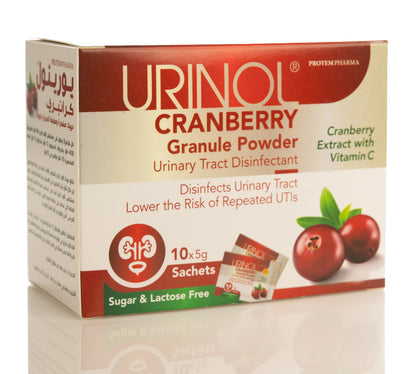 Urinol Cranberry 5gmx10Sachets