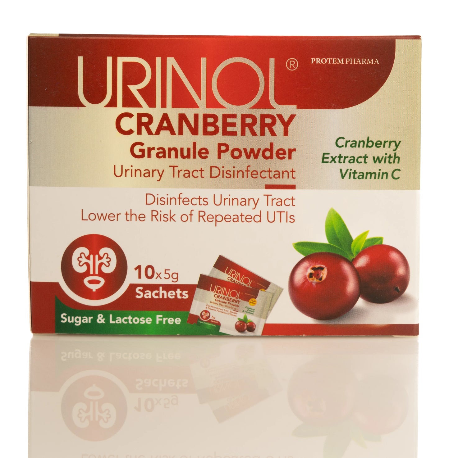 Urinol Cranberry 5gmx10Sachets