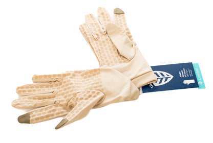 Coolibar Gannett UV Gloves Beige [Large]