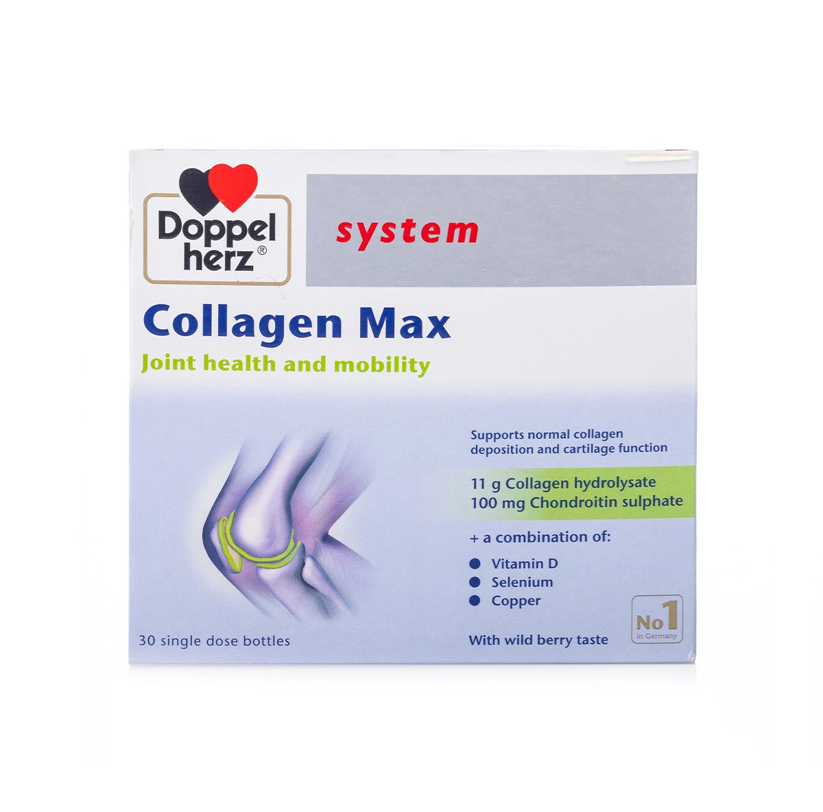 Doppel Herz System Collagen Max 30 Bottle